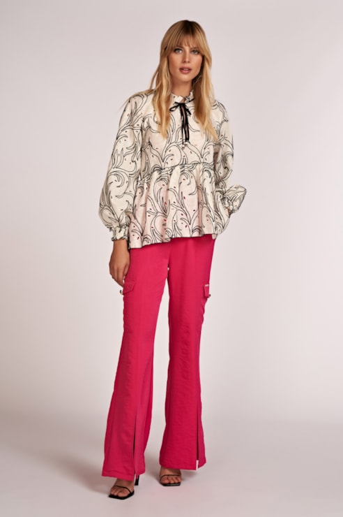 Blusa Bordado Perfurado