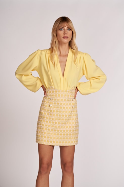 Mini saia Tweed