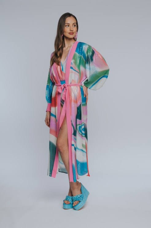 Kaftan sequins