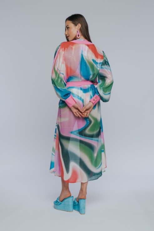 Kaftan sequins