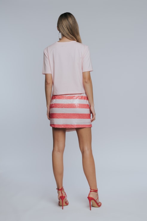 T-shirt Drapeado