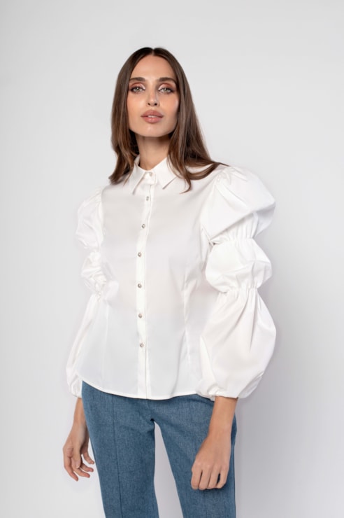 Camisa Manga Abalonada