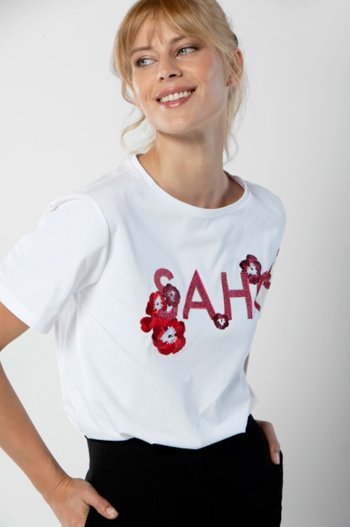 T-shirt Flores