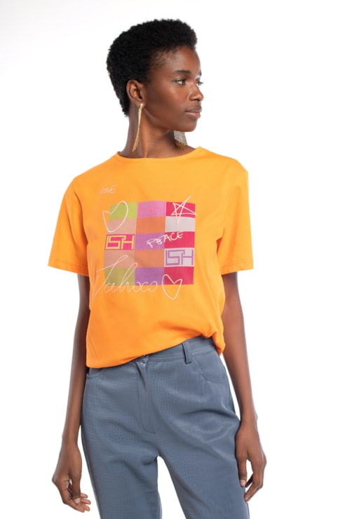 T-Shirt Estampada 