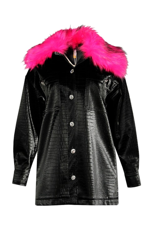 Sobrecamisa efeito Croco