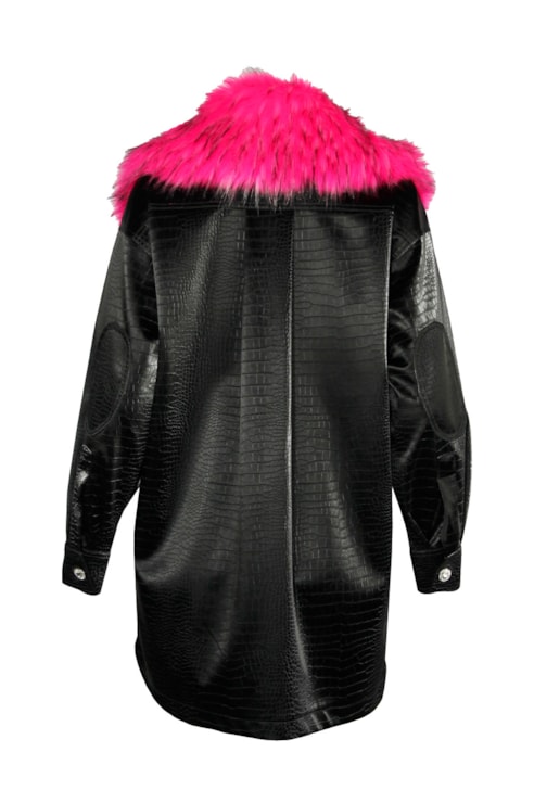 Sobrecamisa efeito Croco