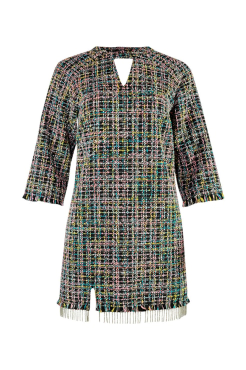 Vestido Tweed com Brilhos
