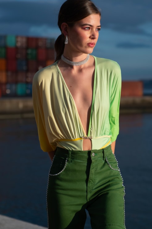 Elastic Bodysuit