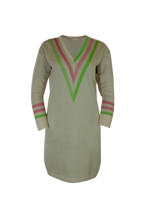 Vestido malha tricô