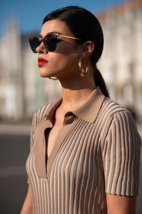 Vestido malha canelada