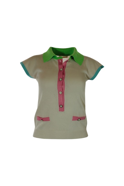 Camisola tipo polo