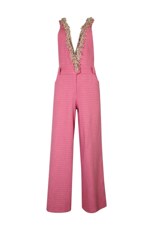 Tweed jumpsuit
