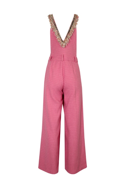 Tweed jumpsuit