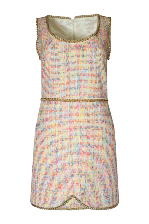 Vestido tweed