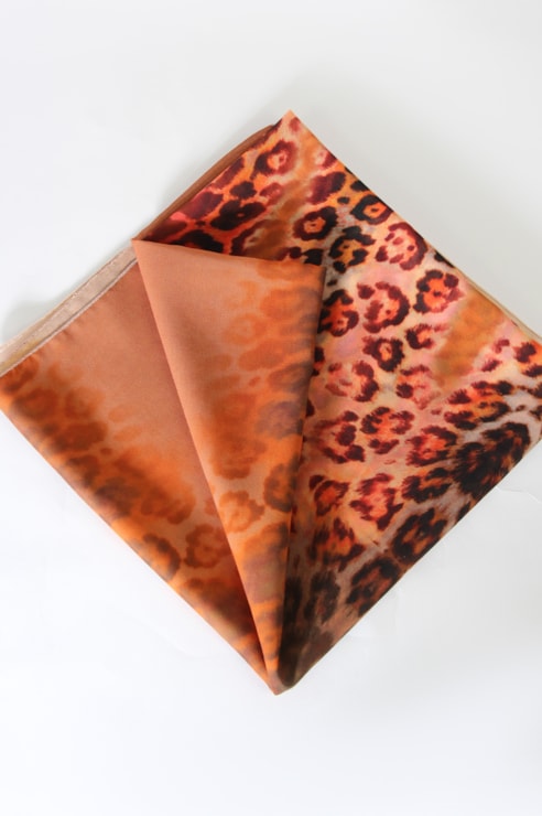 Lenço estampado