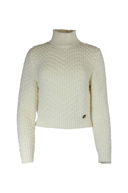 Knitted turtleneck sweater