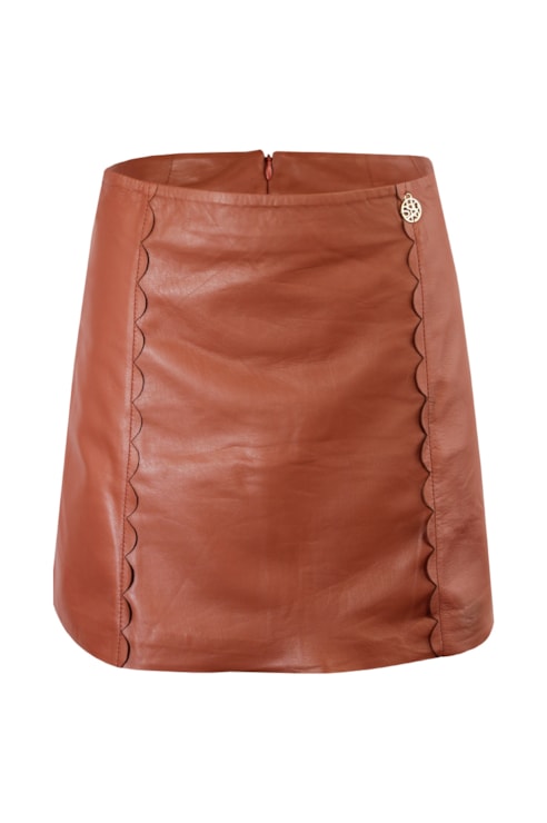 Saia evasé Leather Collection