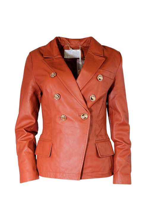 Blazer cruzado Colección de piel