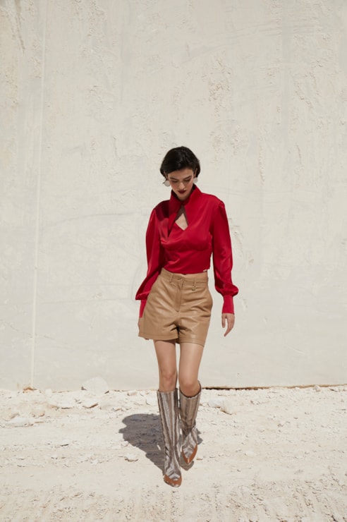 Calções Leather collection