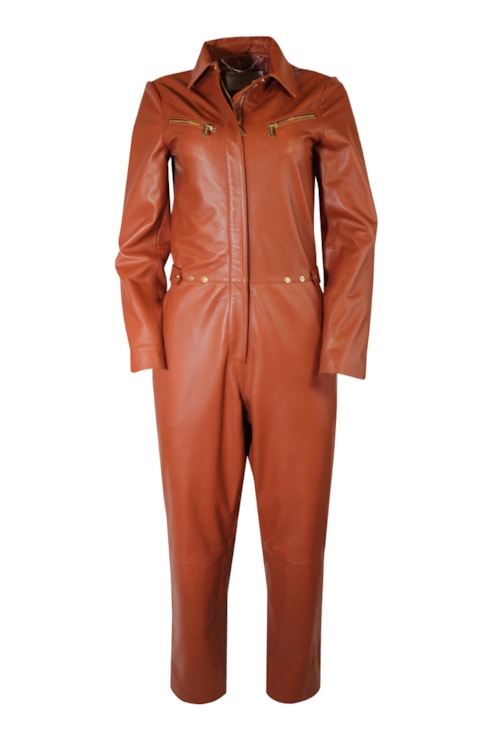 Leather overalls collection