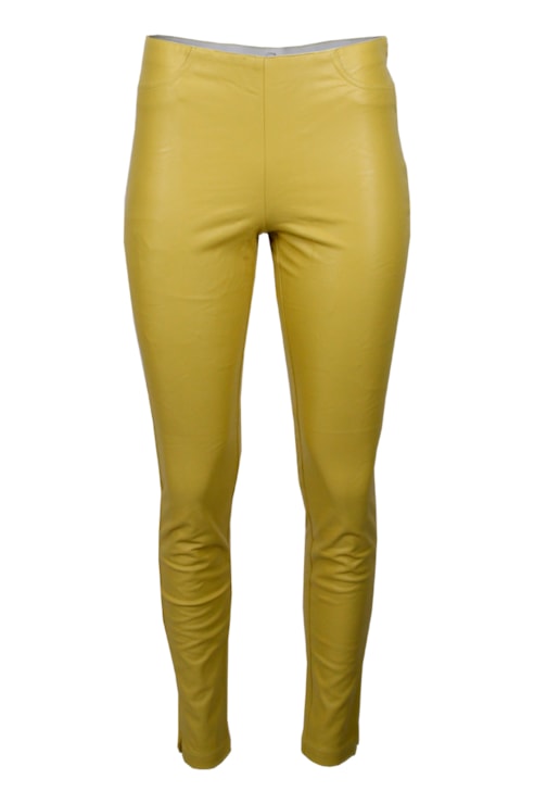Leggings efeito pele cintura elástica