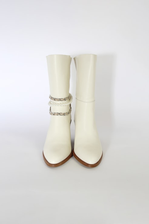 Botins texanos com corrente