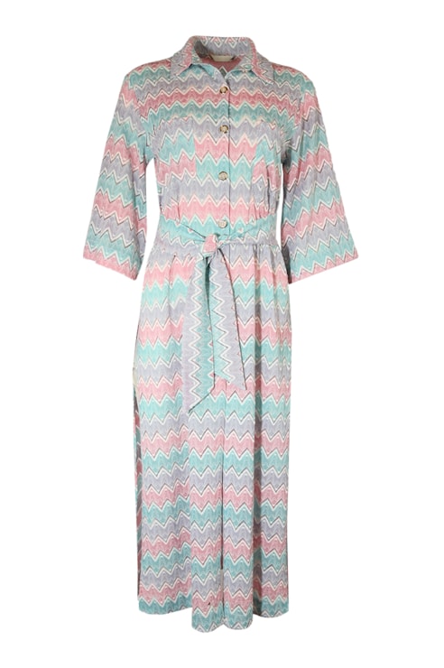 Camisa comprida em jacquard