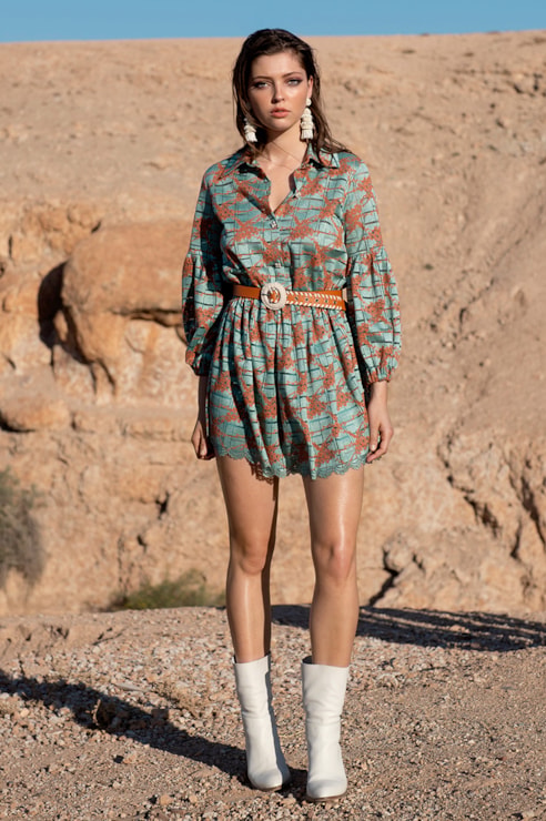 Vestido em renda