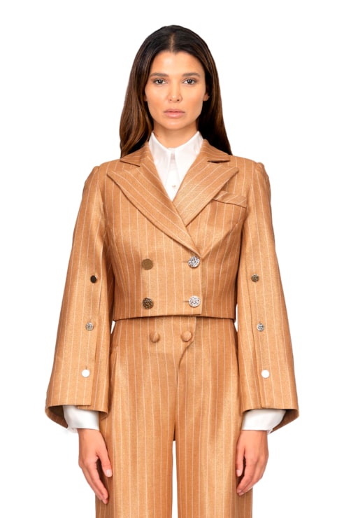 Short cape jacket