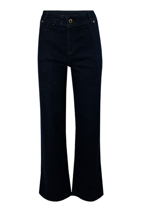 Jeans with sparkle details
