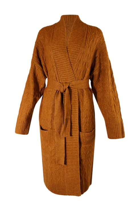 Knit kimono jacket