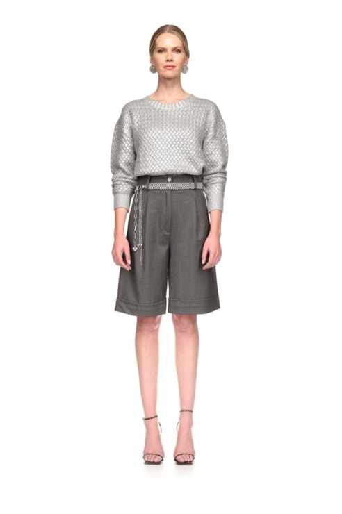 Tailoring bermuda shorts