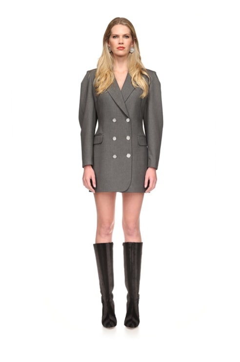 Tailoring blazer dress