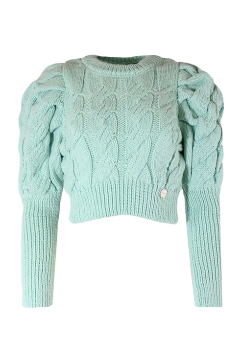Camisola de  malha entrelaçada