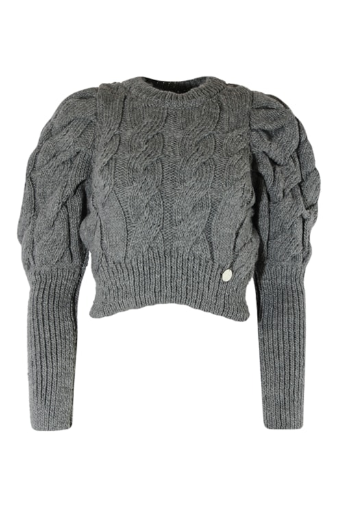 Camisola de  malha entrelaçada