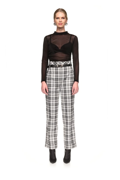 Plaid pants