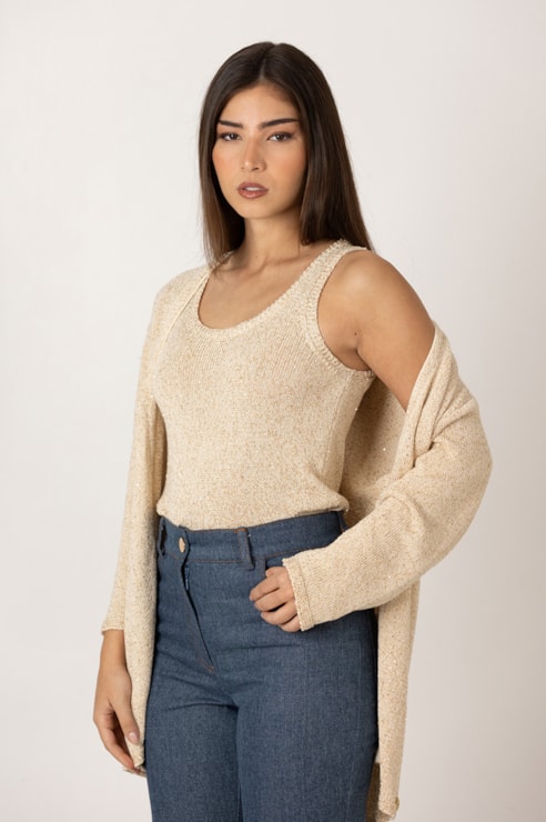 Knitted coat