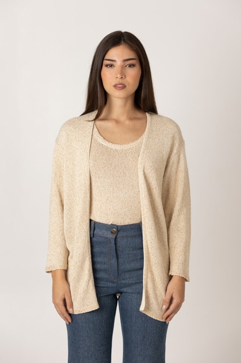 Knitted coat