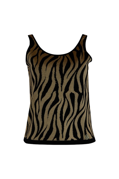 Plain knit top