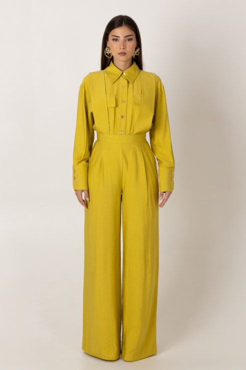 Trousers with Suspenders