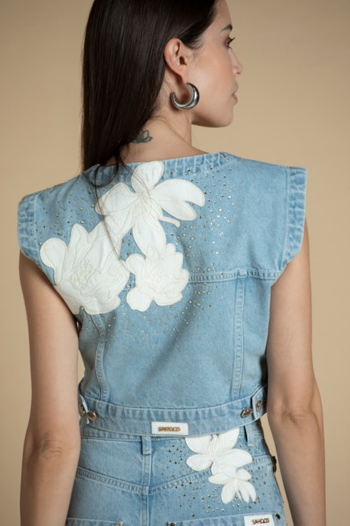 Embroidered waistcoat