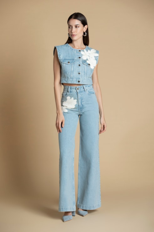 Embroidered Trousers