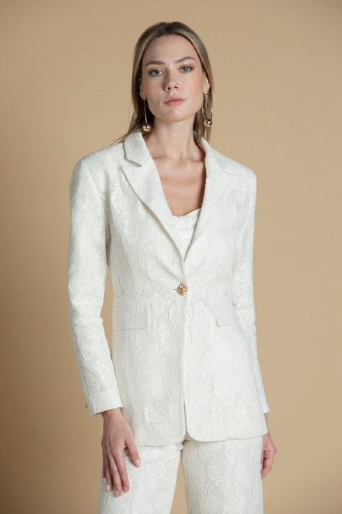 Lace Blazer